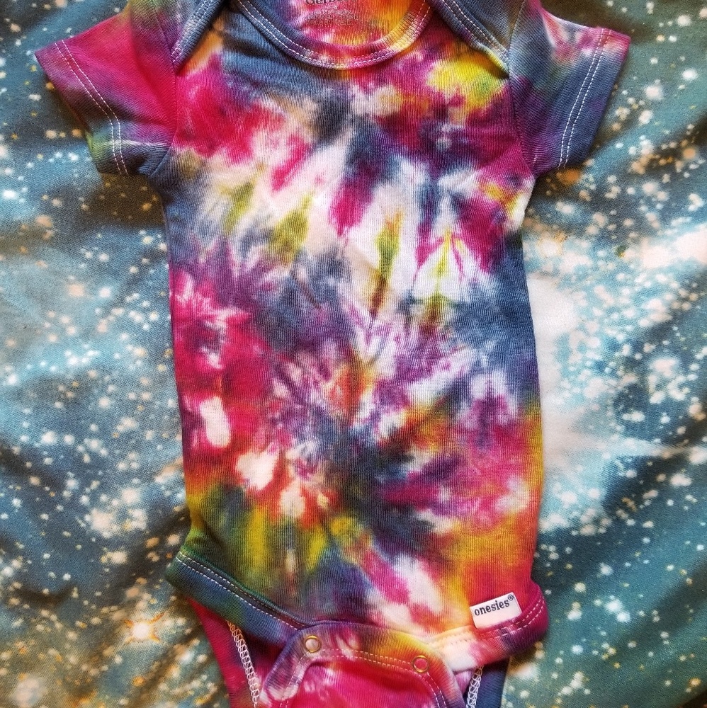 Handmade Tie-dye Onesie 0-3 months